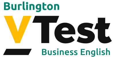 VTest logo Business English